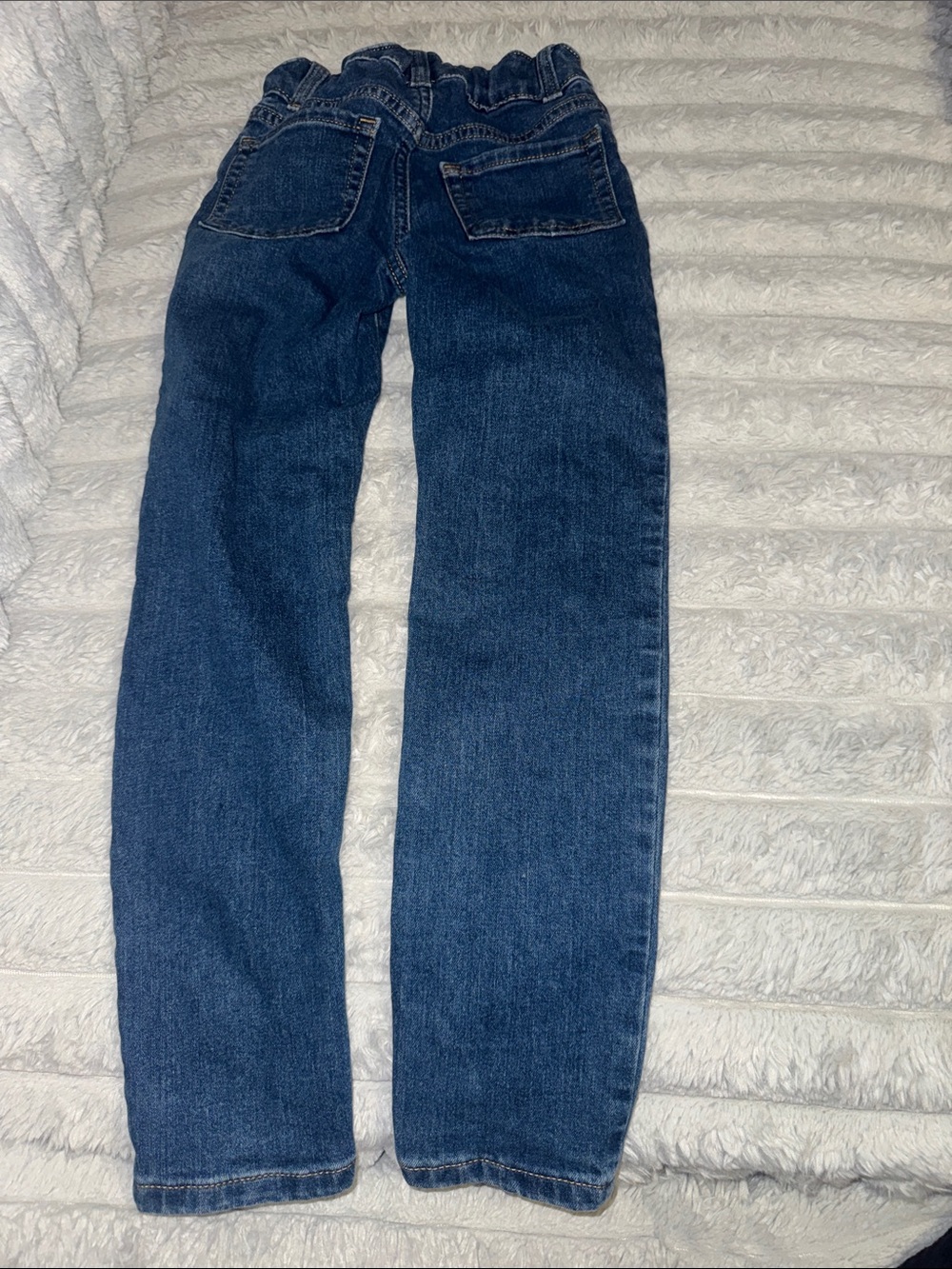 jumping beans Navy Blue Jeans with White Daisy Details - Picture 4 of 6